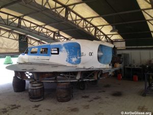 Le Naviplane N102-C-3 prêt à être restauré