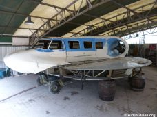 Le Naviplane N102-C-3 prêt à être restauré.